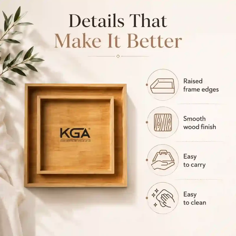 Galaxy Serving 2 Tray-Frame Design (Set of 1)