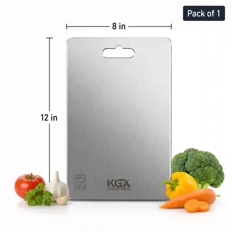 Stainless Steel Chopping Board-10x14 Inch (Set of 1)
