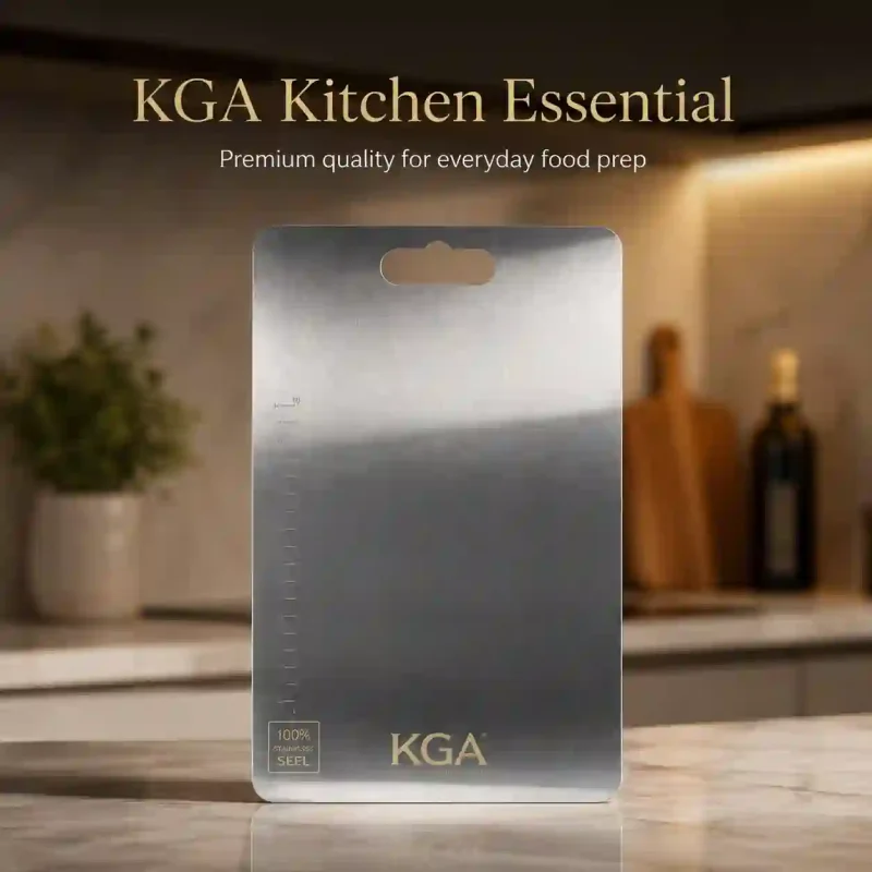 Stainless Steel Chopping Board-8x12 Inch (Set of 1)