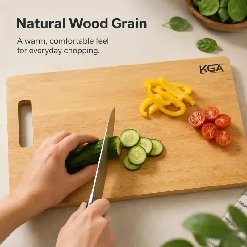 Wooden Chopping Board-18 Inch Round-Kitchen (Set of 1)