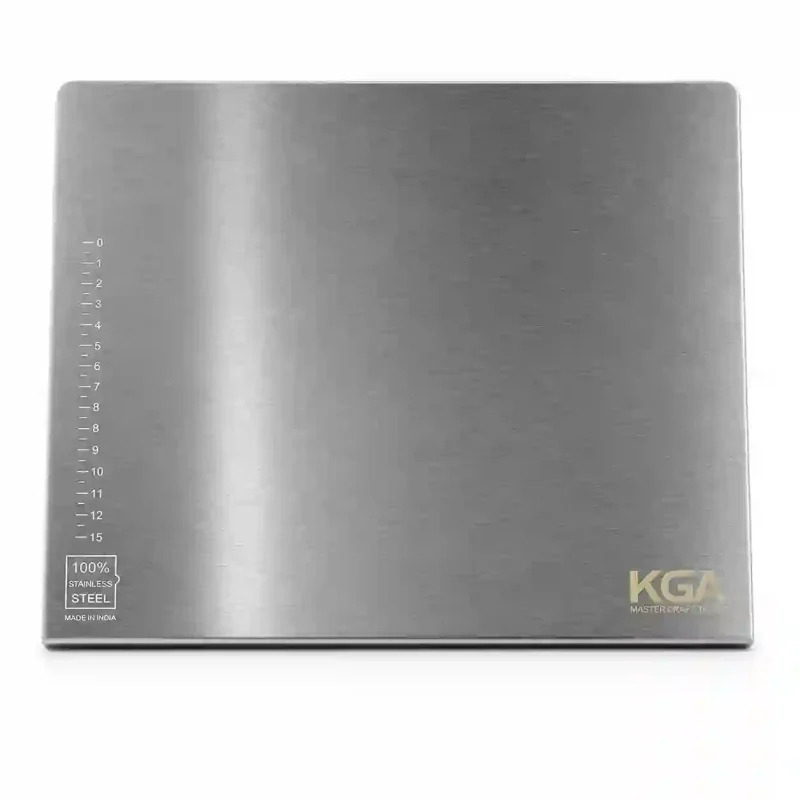 Stainless Steel Chopping Board-14x11 Inch (Pack of 1)