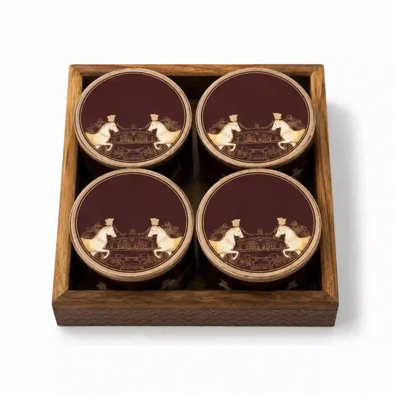 Imperial 4 Glass Serving Set - Premium & Durable for Home (Set of 1)
