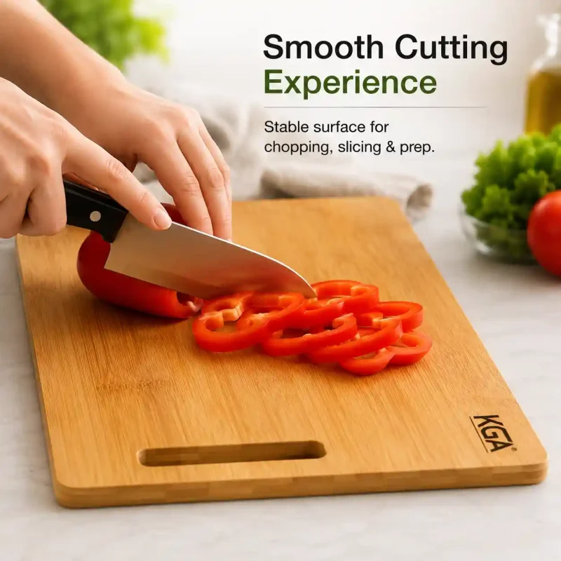 Chopping Board 14 Inch - Large Food Grade Cutting (Set of 1)