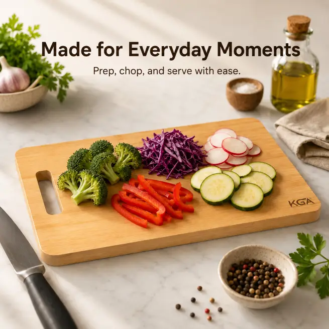 Chopping Board 16 Inch-Large Food Grade Cutting (Set of 1)