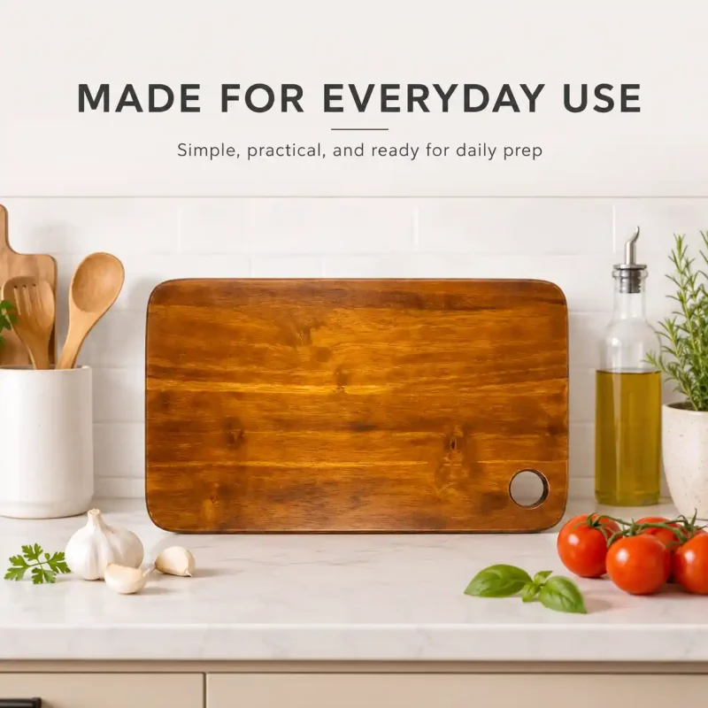 Colored Chopping Board - Food Grade Cutting (Set of 1)