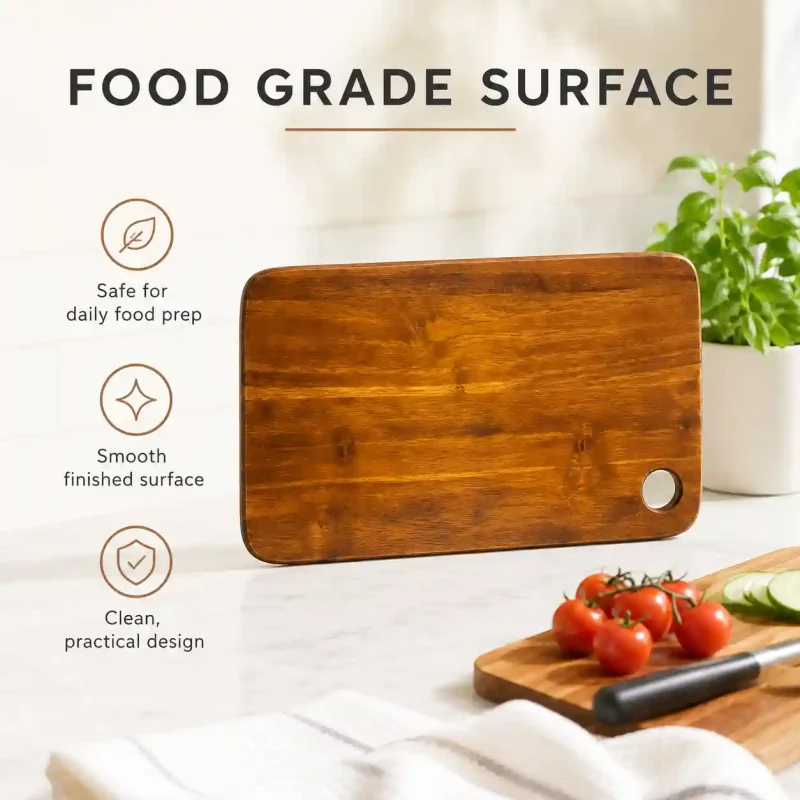 Colored Chopping Board - Food Grade Cutting (Set of 1)