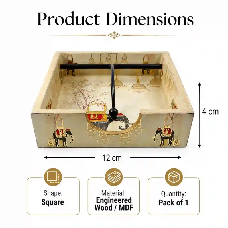 Signature Napkin Holder - Premium Tissue Stand (Set of 1)