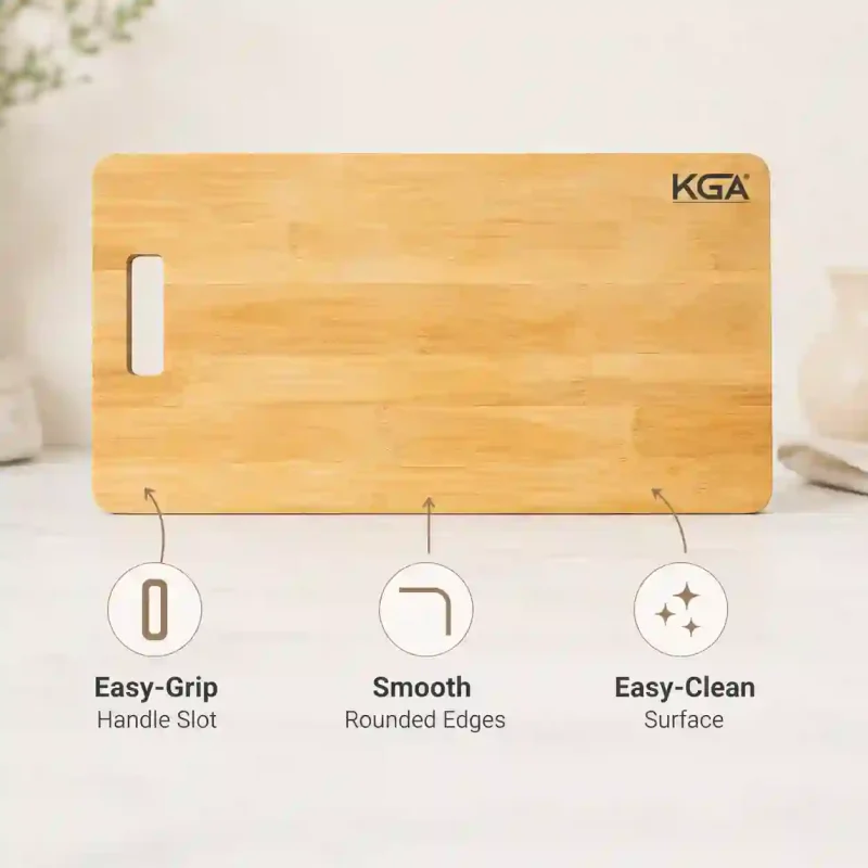 Wooden Chopping Board-18 Inch Round-Kitchen (Set of 1)