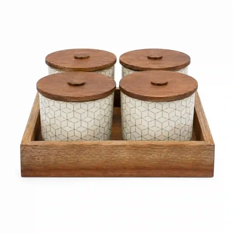 Heritage Cutlery 4 Organizer Set - Classic Tableware (Set of 1)