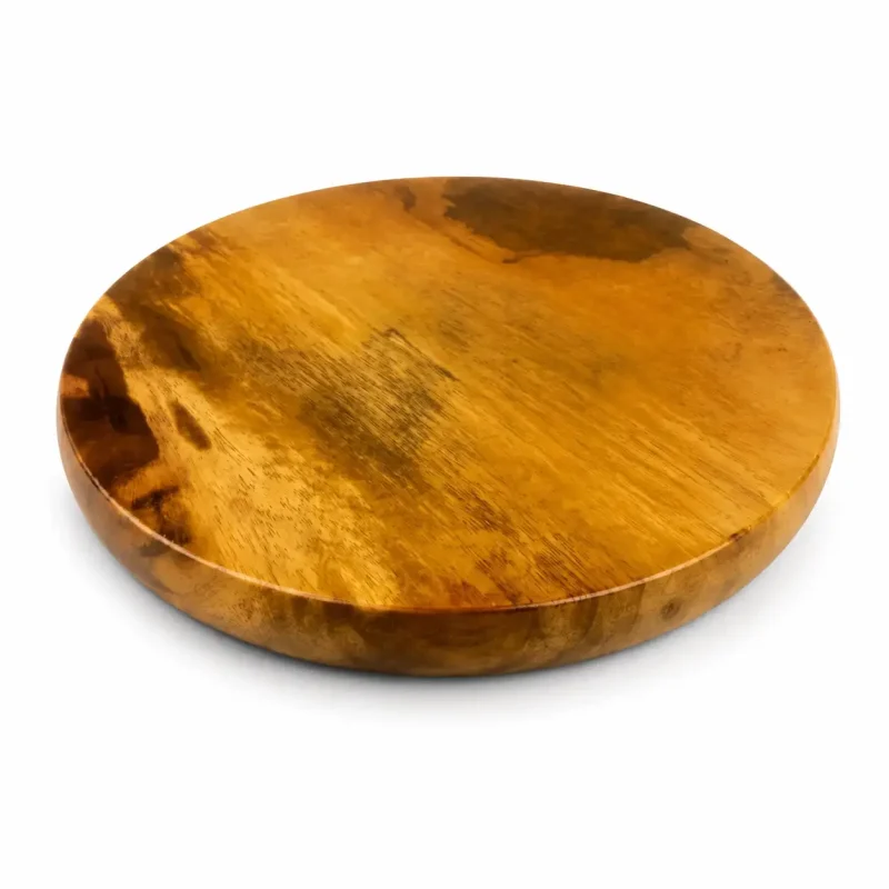 Laminate Wooden Chakla-10 Inch Round - Kitchen (Set of 1)