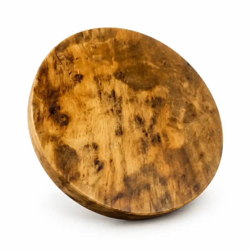 Laminate Wooden Chakla - 9 Inch Round - Kitchen (Set of 1)