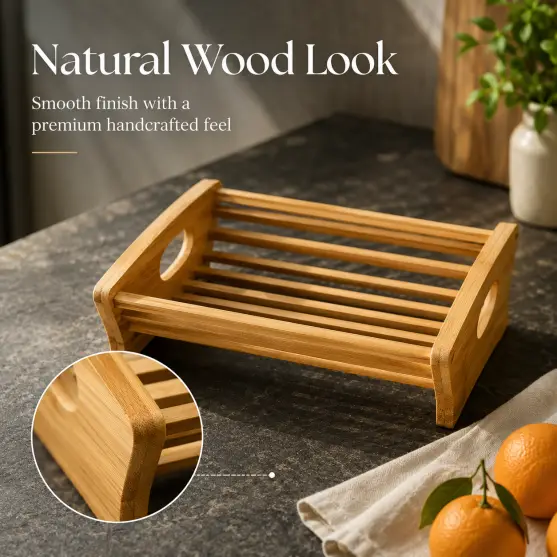 Modern Kitchen Fruit Basket-Stylish Table Storage (Set of 1)