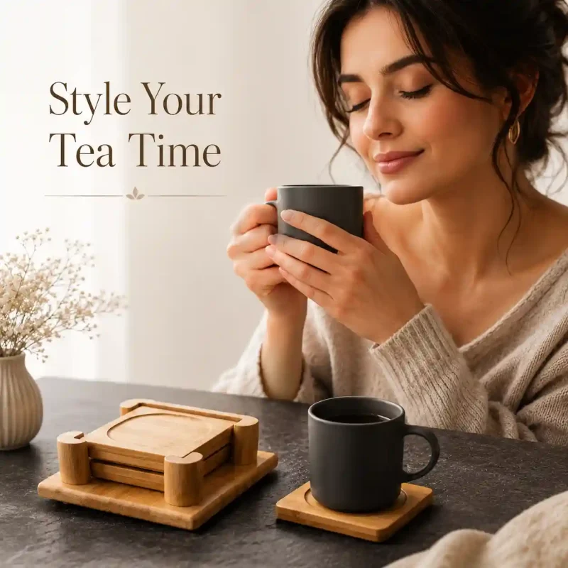 Rectangular Table 2 Coaster-Stylish Heat Resistant (Set of 1)