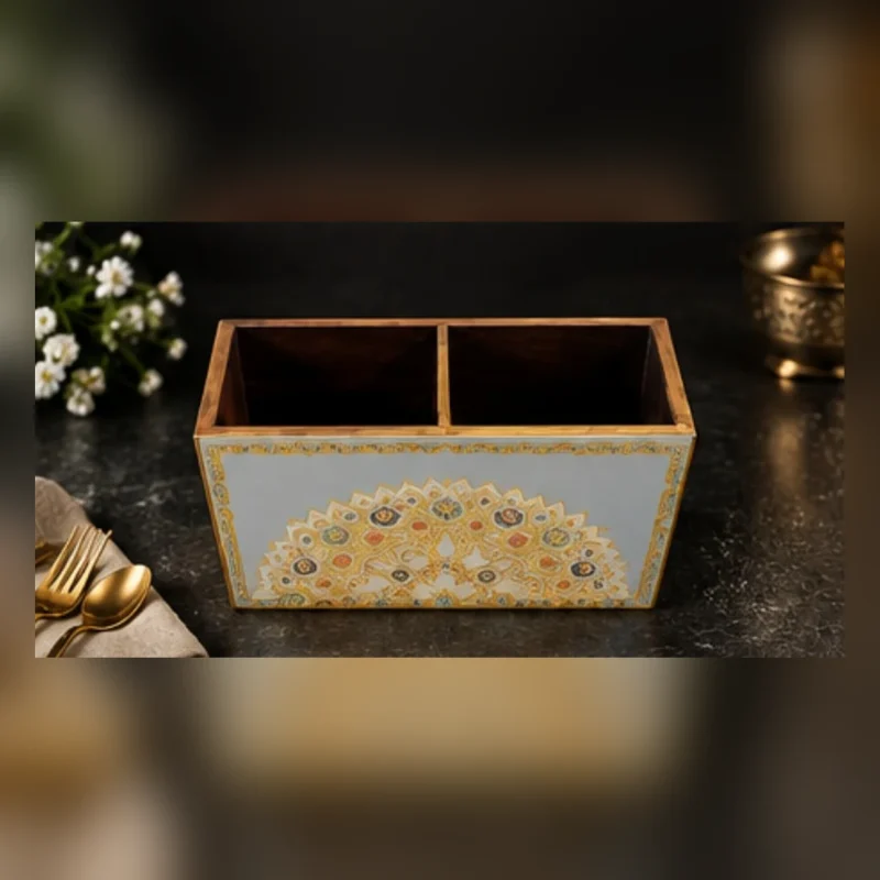 Signature Cutlery Holder | 2 Compartment
