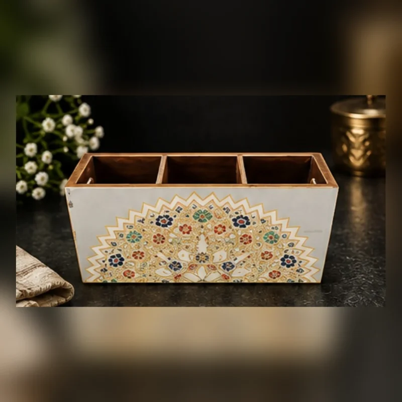 Signature Cutlery Holder | 3 Compartment