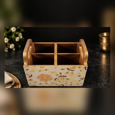 Signature Cutlery Holder | 4 Compartment